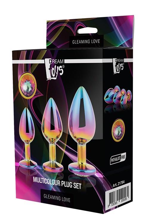 Gleaming love multicolour plug set